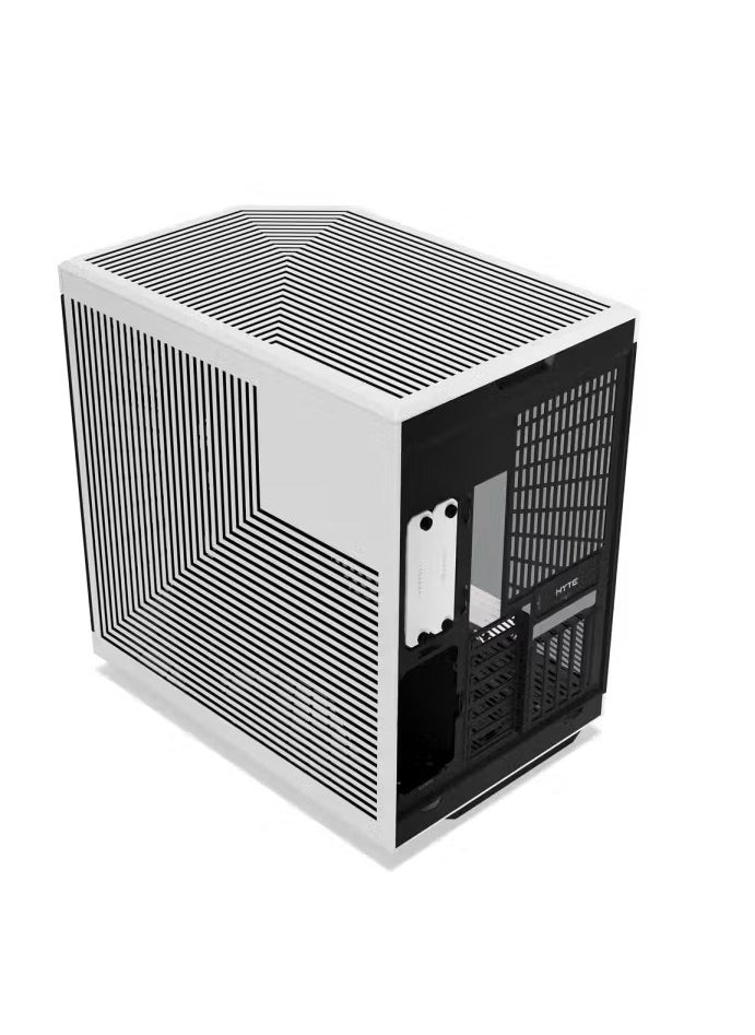 HYTE HYTE Y70 Touch Infinite Dual Chamber Mid-Tower ATX Case - Black & White  - Image 3
