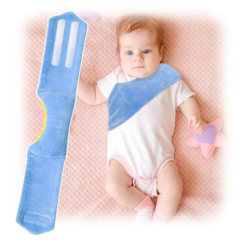 POWYS Torticollis Pillows for Infants Neck Support Newborn Toddler Car Seat Head Positioner for Traveling Sleeping Baby Kid Head Correction Adjustable Soft Cusion - Image 1