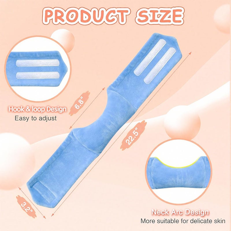 POWYS Torticollis Pillows for Infants Neck Support Newborn Toddler Car Seat Head Positioner for Traveling Sleeping Baby Kid Head Correction Adjustable Soft Cusion - Image 3