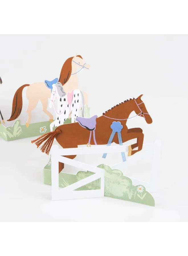 Meri Meri Concertina Horse Card