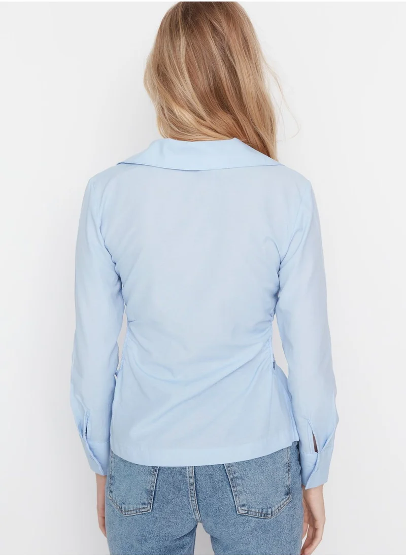 trendyol Cut Out Detail Shirt