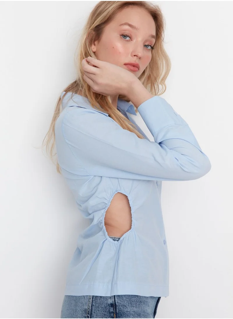 trendyol Cut Out Detail Shirt