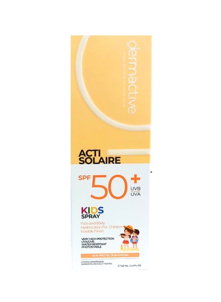 DERMACTIVE ACTI SOLAIRE SPF50 KIDS SPRAY 125ML