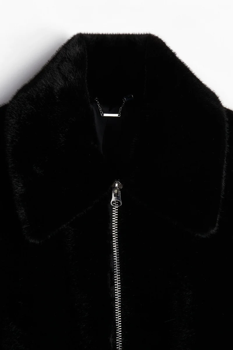 H&M Loose-Fit Fluffy Jacket