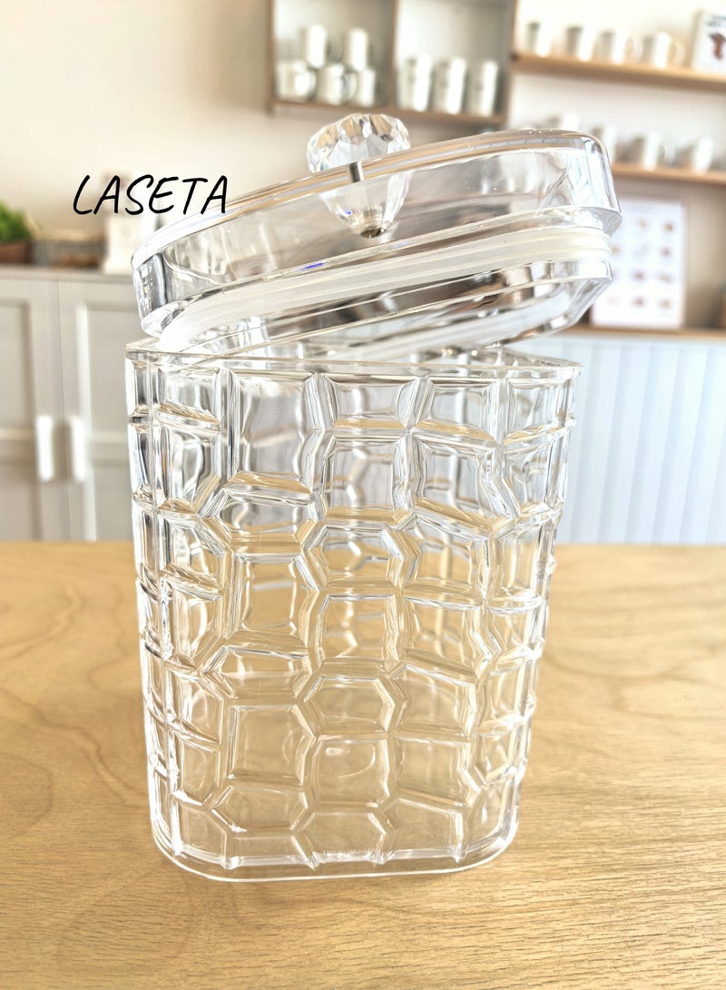 Laseta Acrylic Food Storage Container With Airtight  Lids , Food Storage Box,Storage Boxes ,Kitchen Cabinet Organizers - Image 3