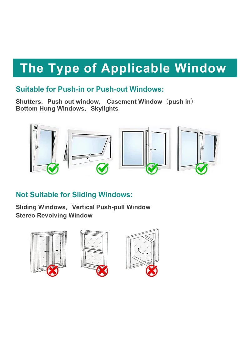 SYOSI - Portable AC Window Seal,  300CM(118") Casement Window Seal Air Conditioner Seal Mobile AC Window Kit AC Window Sealing Strip Universal AC Seal Window Insulation Kit AirCon Window Kit for House Cool - Image 1