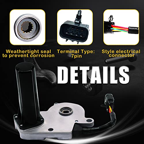 Fexhull 600-910 4WD Transfer Case Motor Actuator Fit for Chevrolet Silverado Suburban Tahoe GMC Sierra Yukon XL Ram 1500 2500 Cadillac Escalade 2003-2007,Replace OE Number 600910,12384980,5170543AA - Image 4