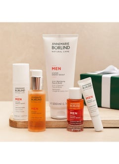 Annemarie Borlind - Men System Energy Boost Aftershave Gel - Energizing & Refreshing Facial Care, With Organic Juniper Extract And Botanical Taurine, Vegan, 1.69 Fl. Oz.  - Image 3