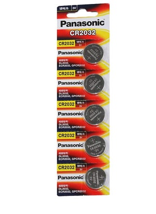 Panasonic CR2032 3V Lithium Battery 5 Pack for Computers, Sugar Machines, Toys - pzsku/ZC0C3E10AA9B6B1CC4490Z/45/_/1735419450/90de4e33-068a-4651-9fbd-9e3cf95e1997