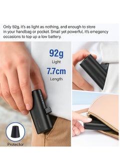 VEGER VEGER Portable Mini Powerbank 5000mAh Quick Charge 20W PD Portable Charger Plug-in-Use Powerbank Compatible for iPhone  - Image 2