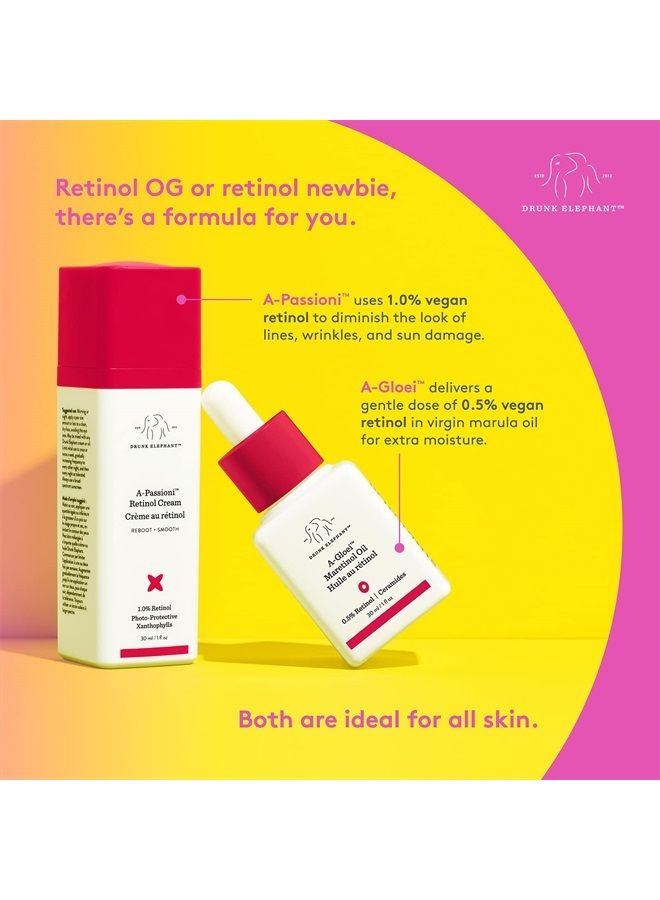 Drunk Elephant A-Gloei Virgin Marula Oil with Retinol. Anti-Wrinkle Treatment for Youthful Looking Skin (30 mL / 1 Fl Oz) - Image 4