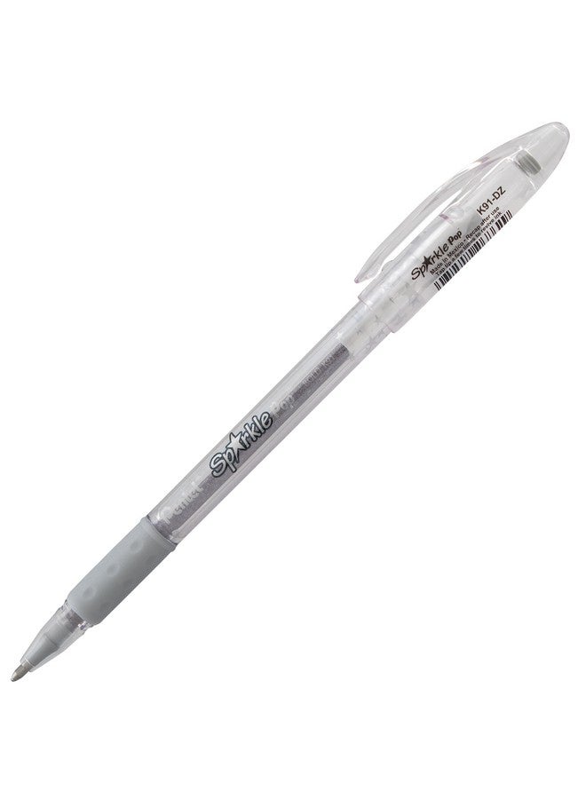 Pentel Sparkle Pop Metallic Gel Pen, (1.0Mm) Bold Line, Assorted Colors, Pack Of 8 (K91Bp8M) - Image 2