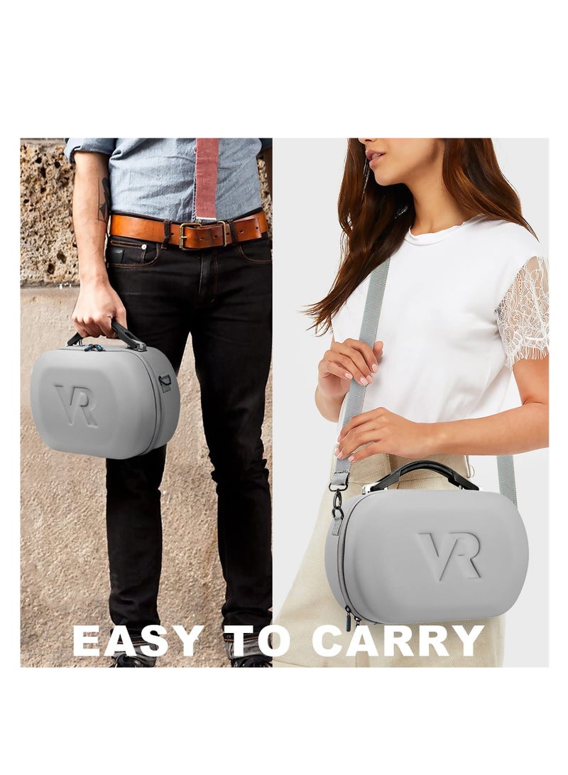 عام Durable Hard Carrying Case for Meta Quest Pro and 2 VR Headset Travel Storage Fits Accessories Ideal for Home and Travel - Image 5
