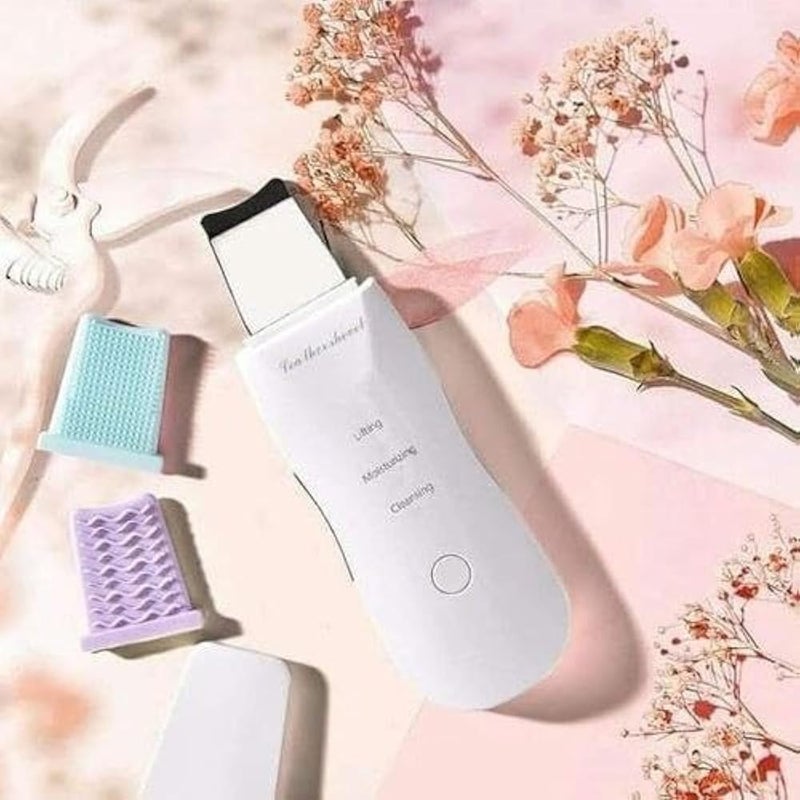 Blackhead Remover Device, Portable Blackhead Remover Facial Cleansing Device, Ultrasonic Facial Cleanser, Facial Cleanser, Acne Extract, Deep Cleansing and Exfoliation - Image 1