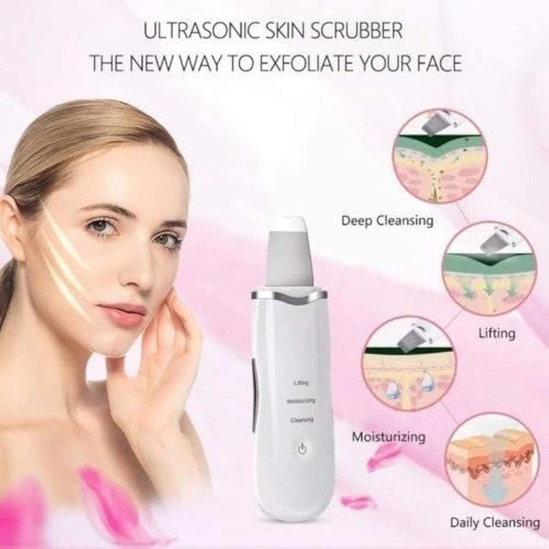 Blackhead Remover Device, Portable Blackhead Remover Facial Cleansing Device, Ultrasonic Facial Cleanser, Facial Cleanser, Acne Extract, Deep Cleansing and Exfoliation - Image 4