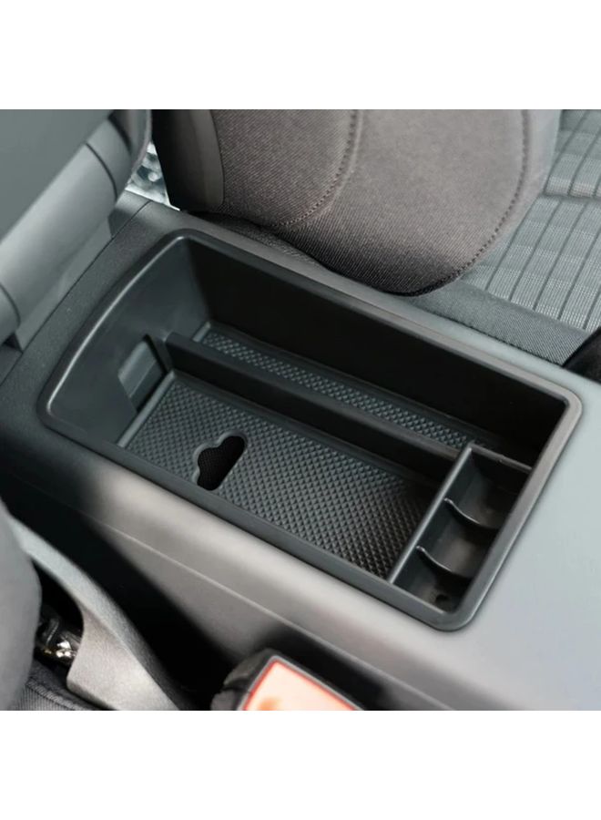 Car Central Armrest Box Storage Tray Holder For Audi A3 8V S3 2014 2018 Organizer Accessories Black Durable Material Console Insert - Image 3