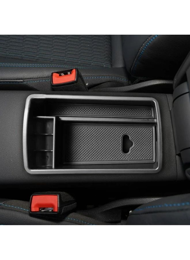 Car Central Armrest Box Storage Tray Holder For Audi A3 8V S3 2014 2018 Organizer Accessories Black Durable Material Console Insert - Image 5