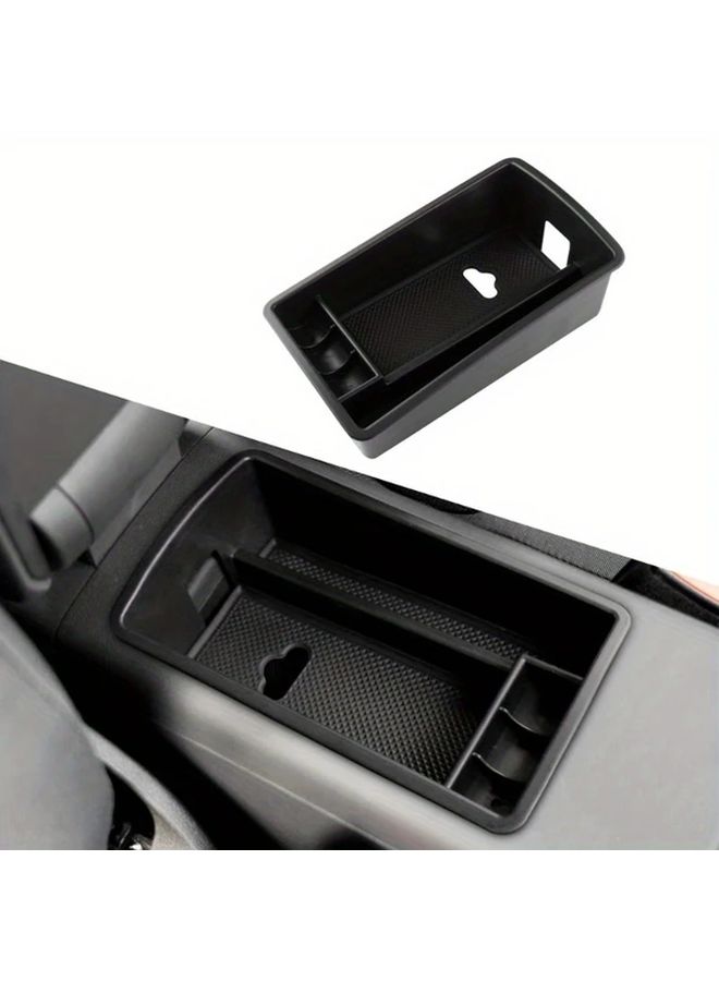 Car Central Armrest Box Storage Tray Holder For Audi A3 8V S3 2014 2018 Organizer Accessories Black Durable Material Console Insert - Image 1
