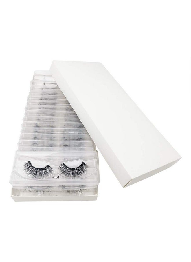 Vayator 10 Pairs Natural False Eyelashes Fake Lashes Long Makeup 3D Mink Lashes Eyelash Extension Mink Eyelashes For Beauty (S104)  - Image 1