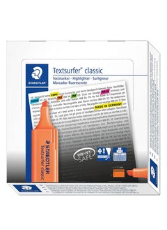STAEDTLER 10-Piece Text surfer Highlighter Orange  - Image 2