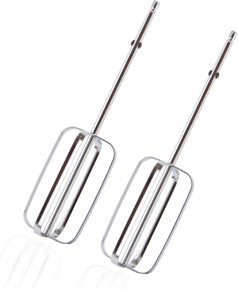 Abvsdu 2 Pcs Hand Mixer Attachments Beaters, Hand Mixer Beaters Attachments for Kitchen Stainless Steel Replacement Parts for Hamilton Beach 62682RZ 62692 62695V 64699 Mixer - Image 1