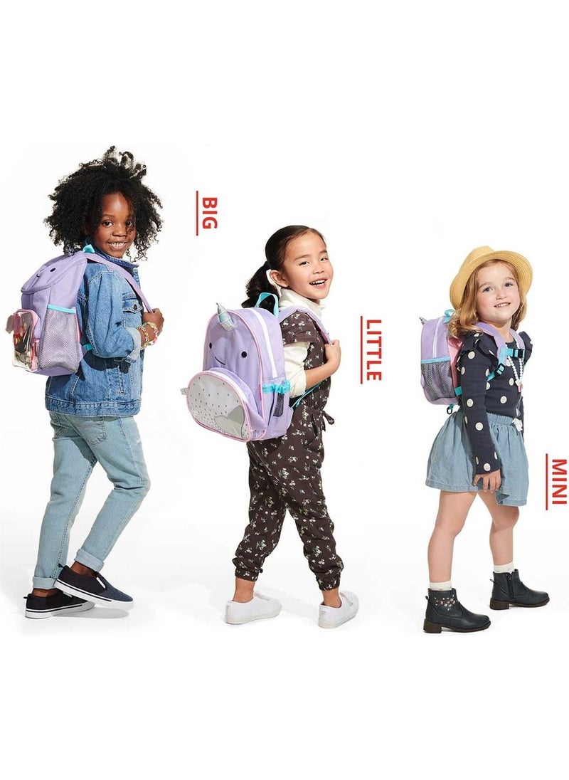 Skip Hop Zoo Kids Large Backpack Narwhal  - Image 3