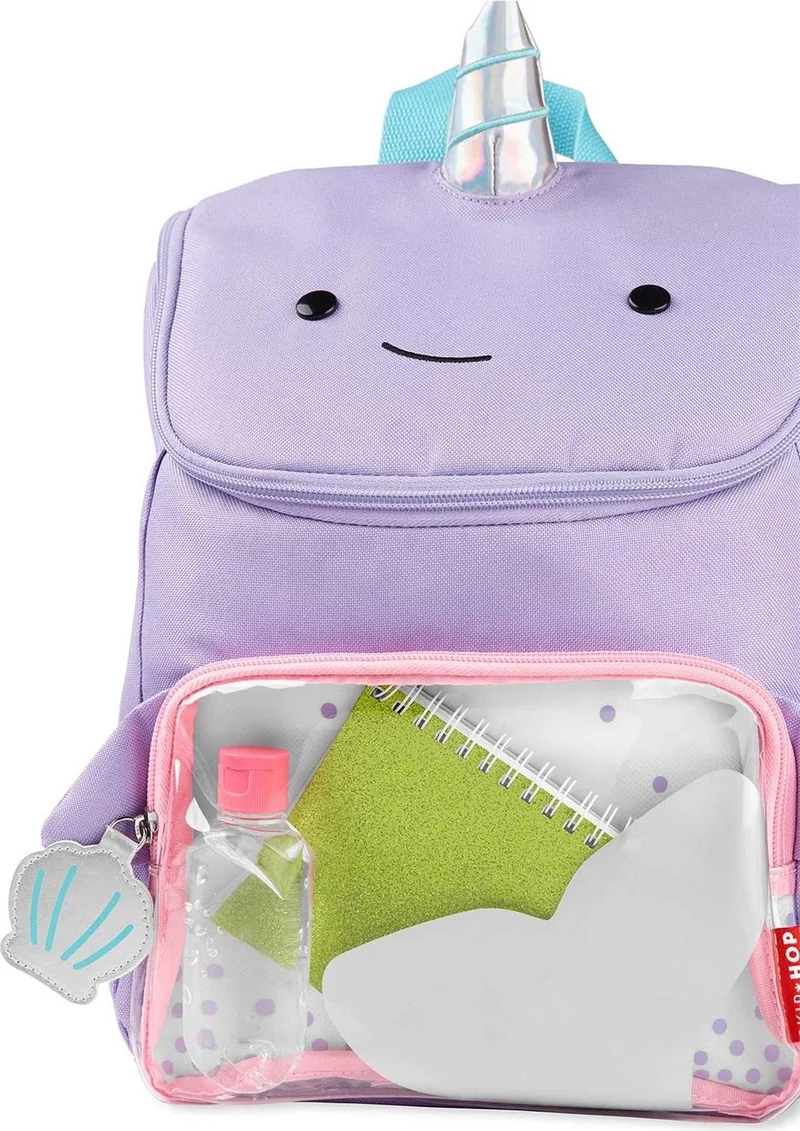 Skip Hop Zoo Kids Large Backpack Narwhal