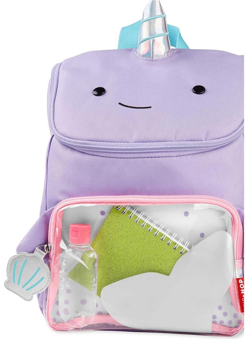 Skip Hop Zoo Kids Large Backpack Narwhal  - Image 4