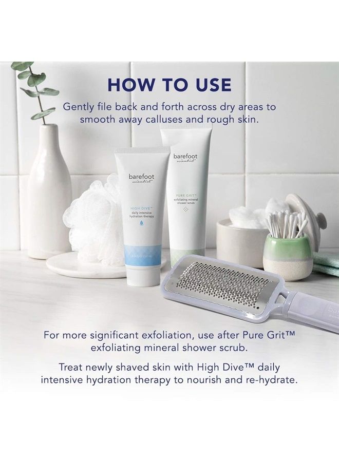 Barefoot Scientist The Gratest Professional Micro-Grated XL Rasp, Remove Hard Skin and Calluses, Relieve Dry, Cracked Heels - Image 3