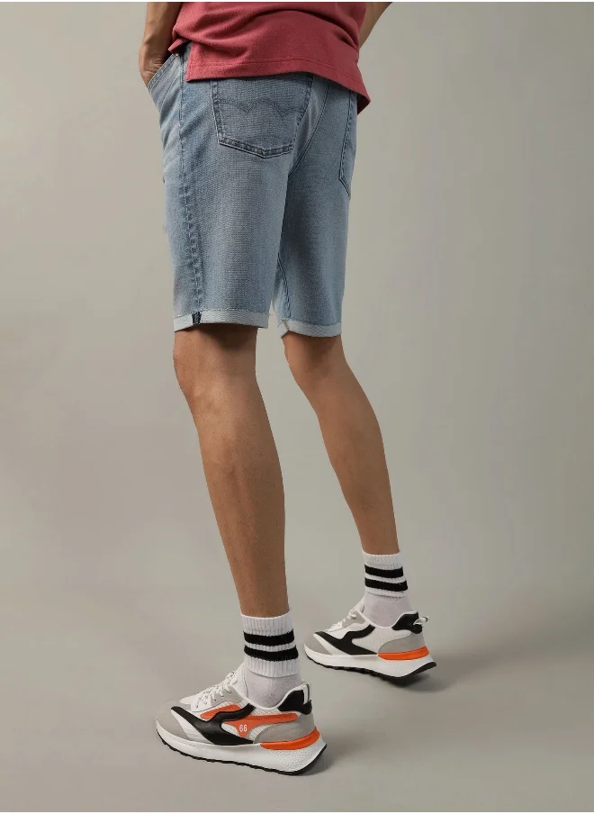 American Eagle AE AirFlex+ Ultrasoft 9" Denim Short
