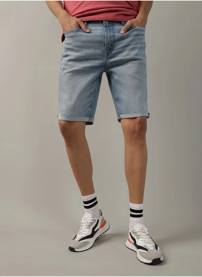 American Eagle AE AirFlex+ Ultrasoft 9" Denim Short