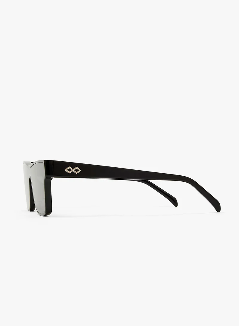 KAREN WAZEN Harlow Reactangle Sunglasses