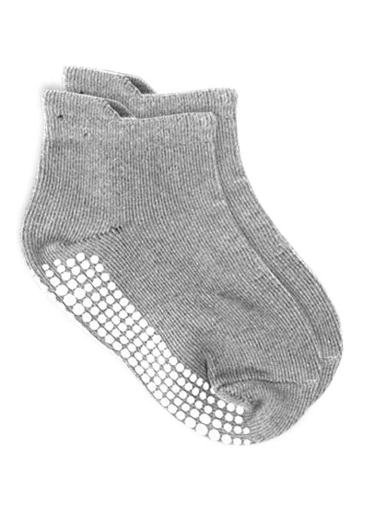 CICILADY CICILADY  12 Pairs Anti Slip Baby Ankle Socks with Non Skid Grips for Toddler Kids Boys Girls  - Image 2
