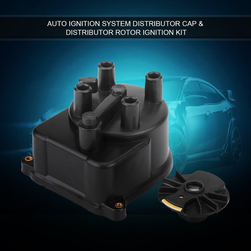 Dweekiy Distributor, Car Auto Distributor & Distributor Rotor Kit for Honda Civic 92-00 30102 P54 006 - Image 2