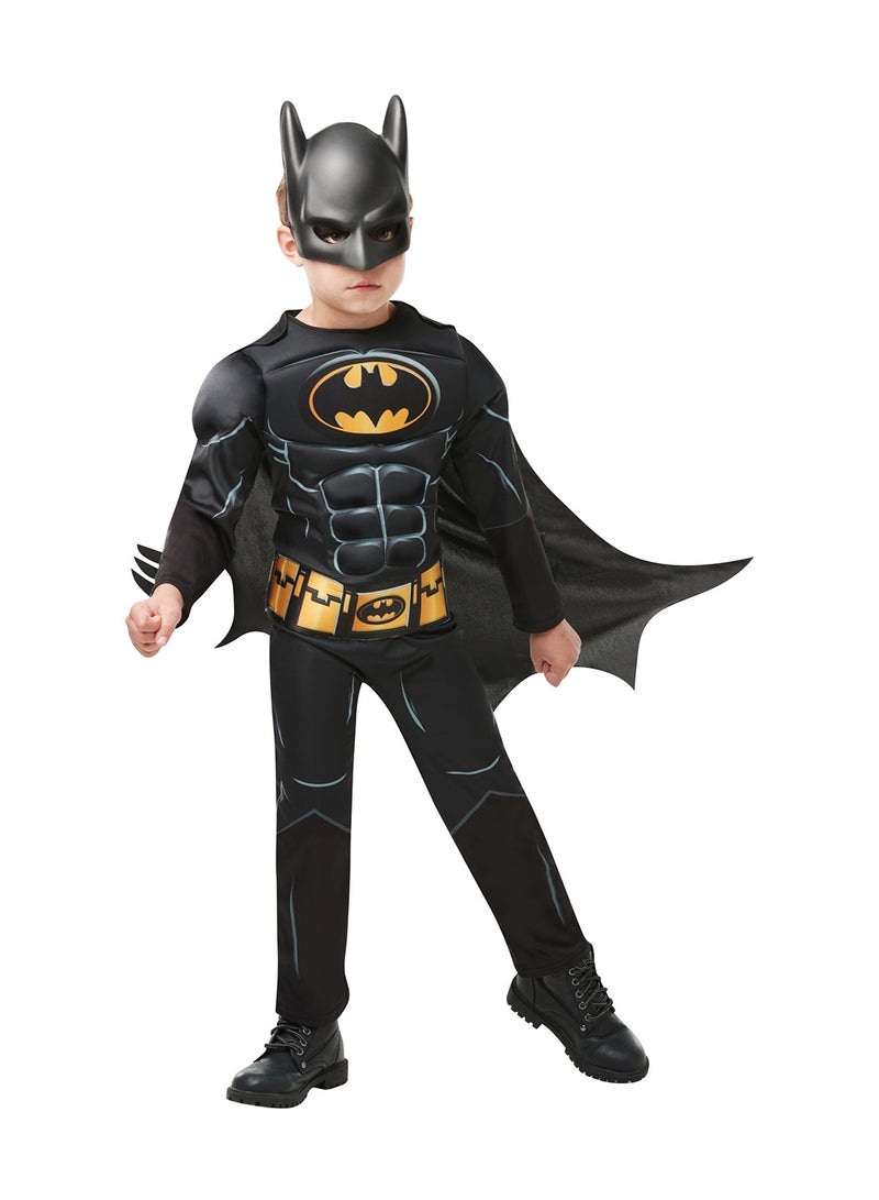 Rubies Batman Black Child's Costume - Size Small (S)  of 4-6 or 5-7 years, - Image 3