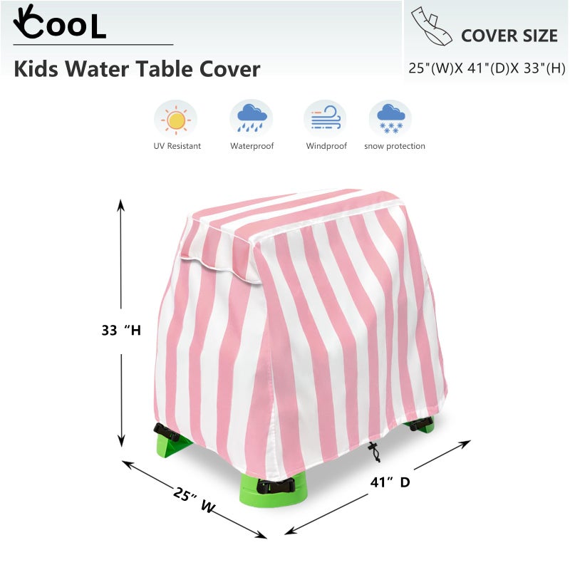Okcool Kids Water Table Cover Fit Water Table,Outdoor Water Table Toys Cover, A Wide Selection of Cute Colors and Patterns - Image 3