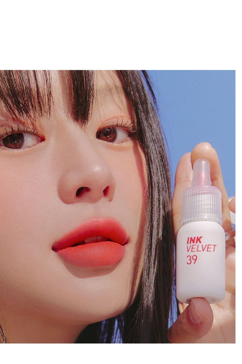 Peripera, Ink Velvet Lip Tint, Weather, 39 Sunny Orange, 0.14 oz (4 g) - Image 1