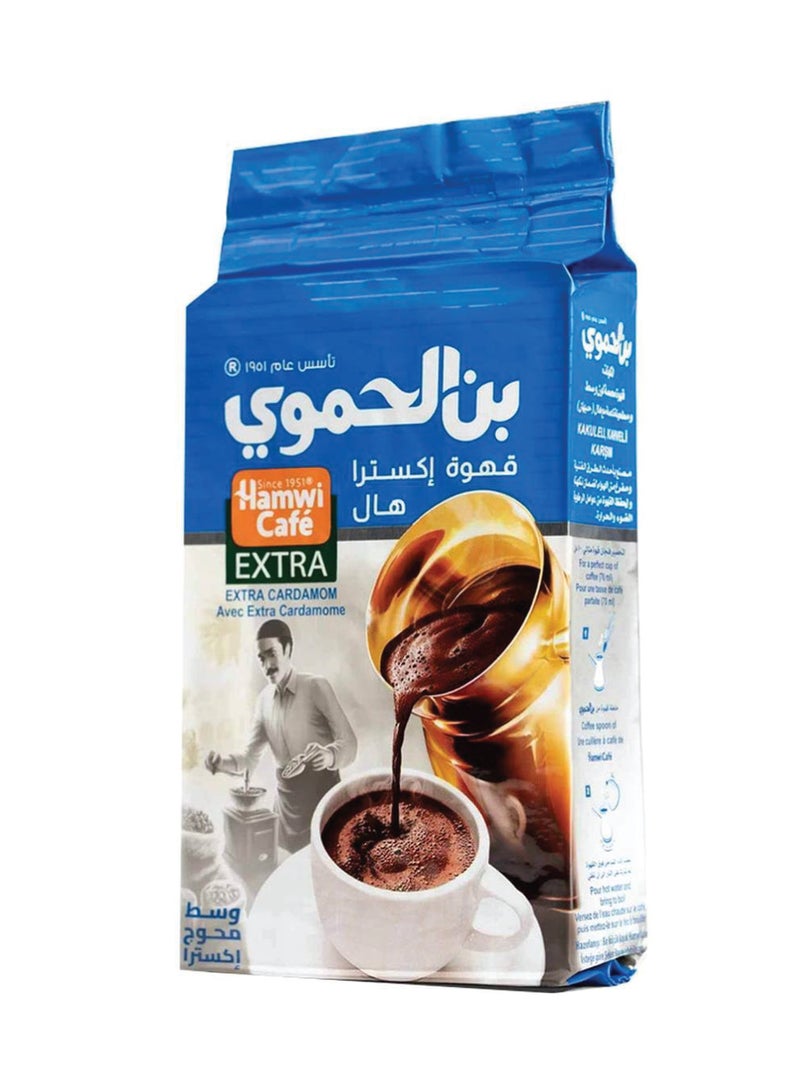 Hamwi Café قهوة حموي إكسترا 180غ – قهوة عربية مطحونة فاخرة - Image 1