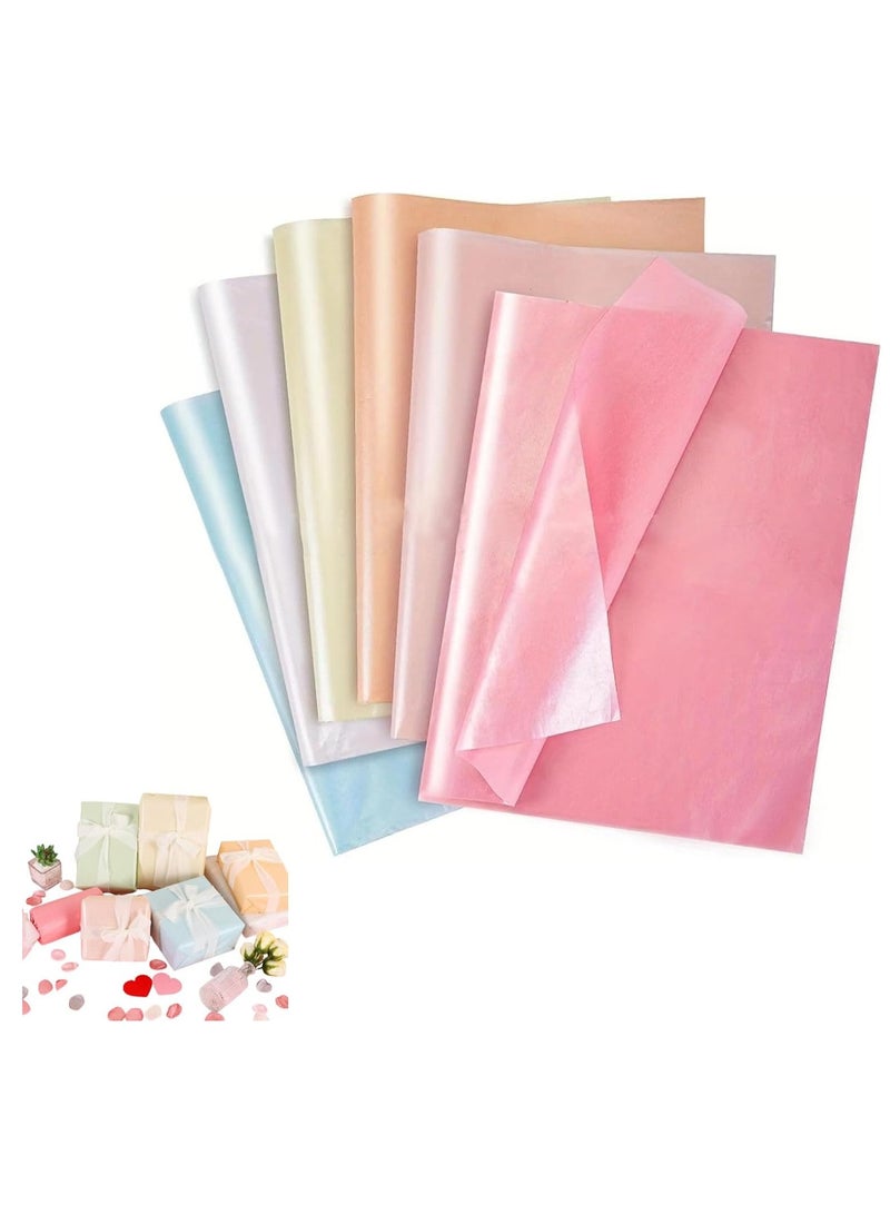 ورق تغليف الهدايا، 30 ورقة من ورق التغليف الملون للحرف اليدوية، ورق تغليف الهدايا لأعياد الميلاد والعطلات وحفلات الزفاف والحرف الفنية وديكور الحفلات 50*35 سم - Image 1