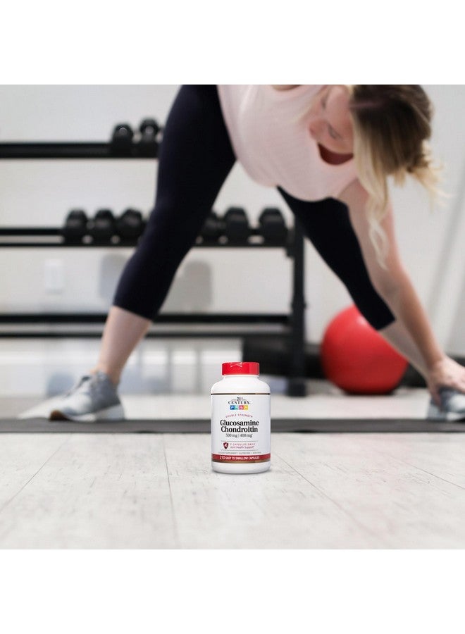 21st Century Glucosamine Chondroitin 500/400mg - Double Strength, cp 210 Count - Image 2