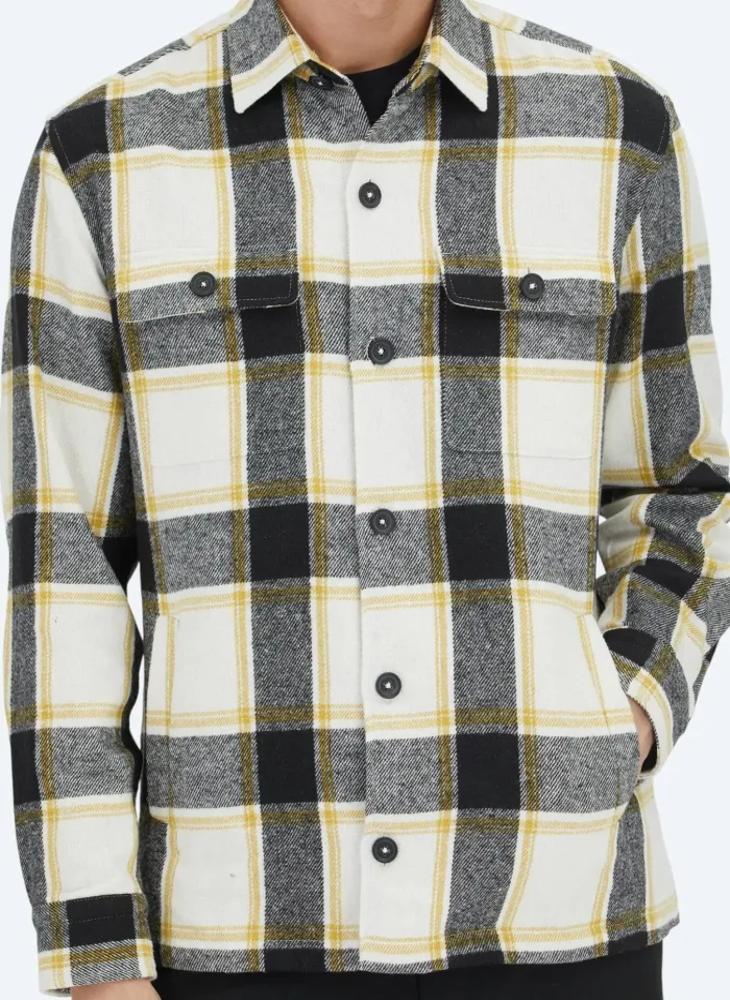 Kip Beige Overshirt - Image 4