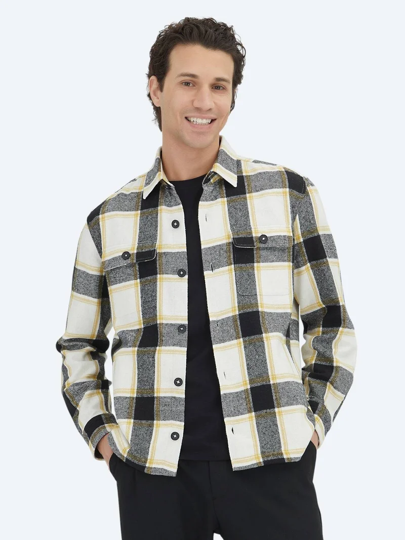 Kip Beige Overshirt
