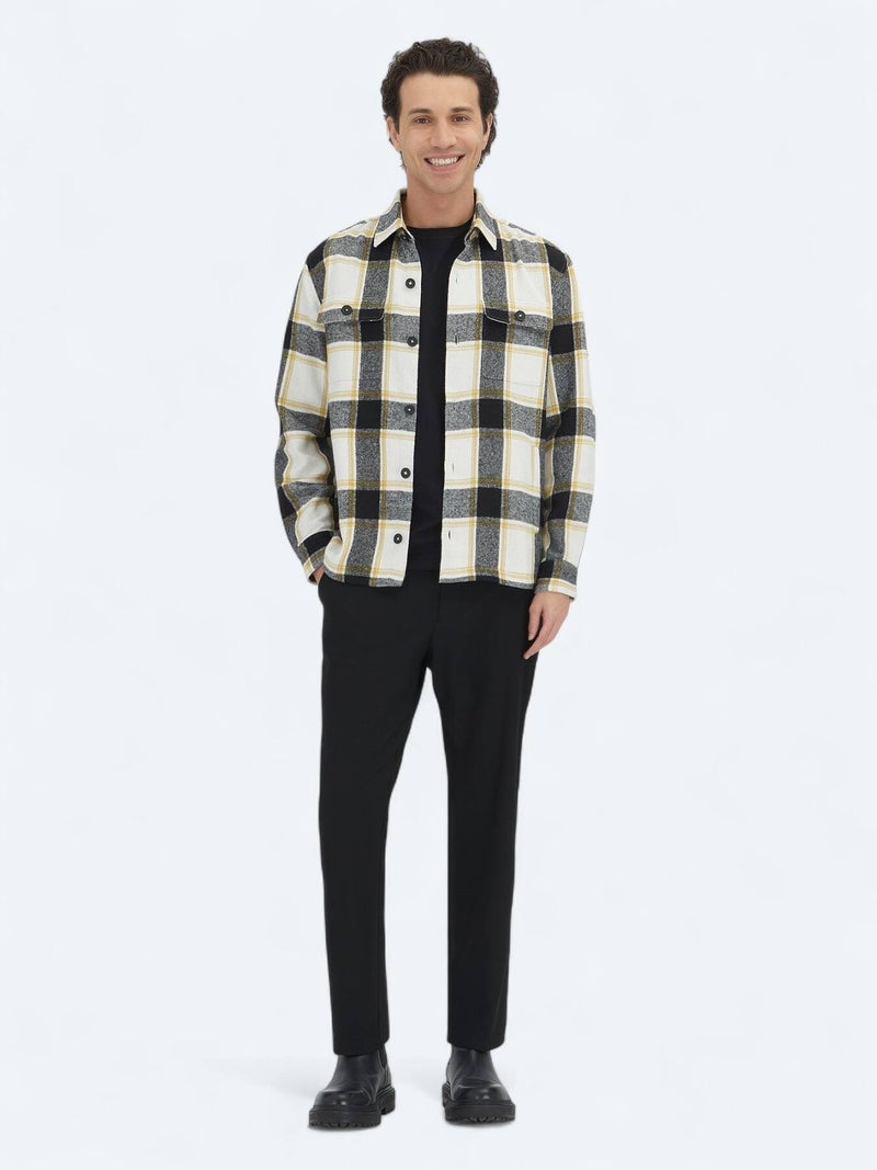 Kip Beige Overshirt - Image 3