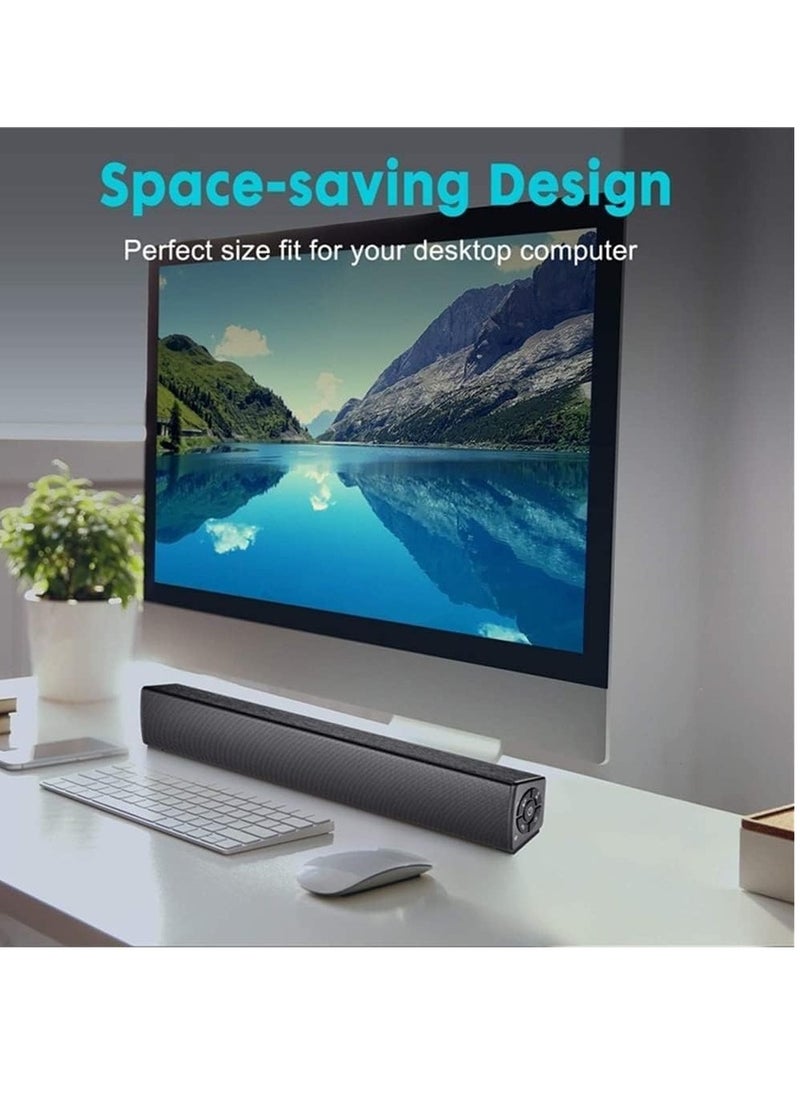 General - Computer Stereo, Computer Speakers 5.0 Speaker Powerful 3D Surround Soundbar TV Computer Speakers Stereo Portable Bookshelf Column Loudspeaker - Image 1