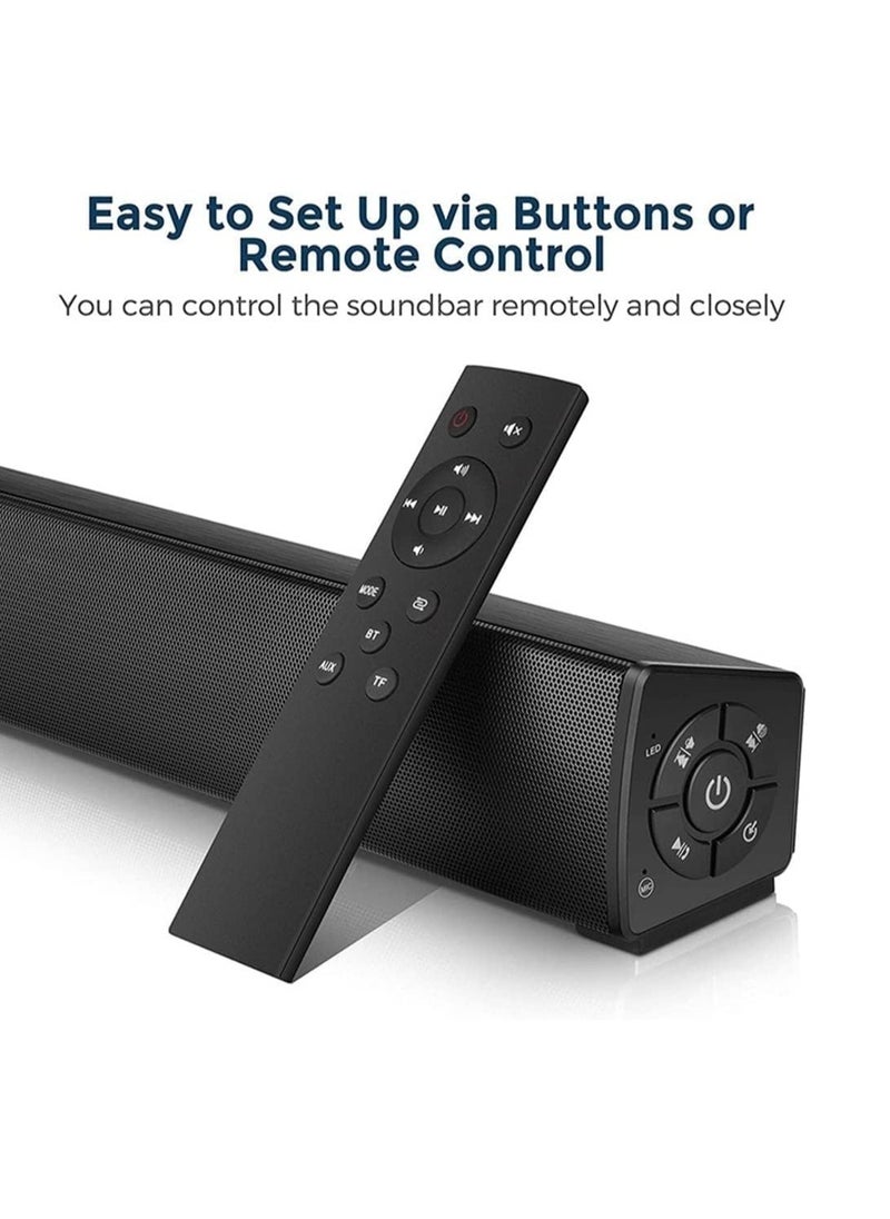 General - Computer Stereo, Computer Speakers 5.0 Speaker Powerful 3D Surround Soundbar TV Computer Speakers Stereo Portable Bookshelf Column Loudspeaker - Image 1