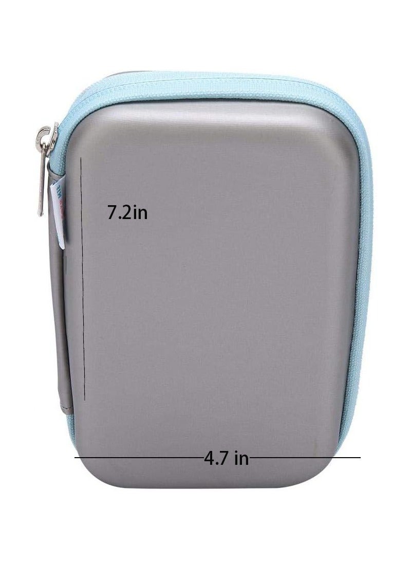 Flushrenic Baby Grooming Kit, 8 in 1 Baby Hair Brush/Nail Clipper/Nose Cleaner/Finger Toothbrush/Nail Scissors/Manicure Kit for Baby Care Keep Healthy and Clean(Blue) - Image 2