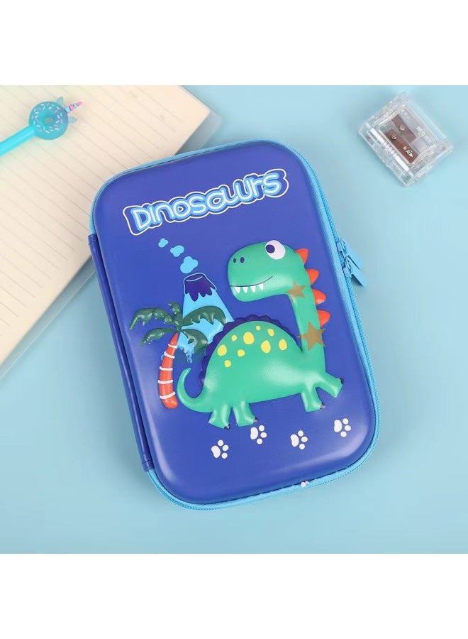 Pen Box Pupils Cute Large Capacity Stationery Box Children Cartoon Eva Three-dimensional Pencil Bag Boys Girls Pencil Box - Image 1