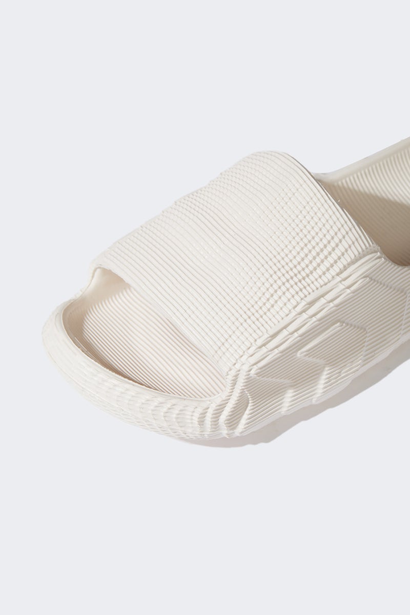 DeFacto Beige Man Boy Flat Sole Single Band Eva Slippers Casual - Image 5