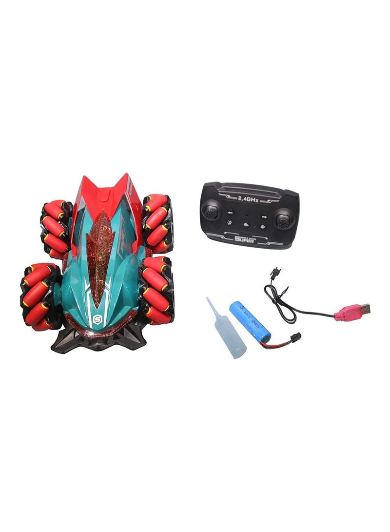 2.4G Racing R/C Car  With 3.7V Lithium Rechargeable Battery Multicolour  - Image 3