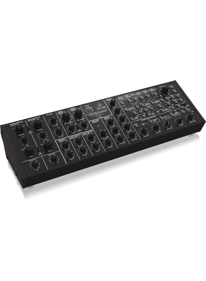 behringer K-2 MKII Analog and Semi-Modular Synthesizer with Dual VCOs, Ring Modulator, External Signal Processor, 16-Voice Poly Chain and Eurorack Format - Image 3